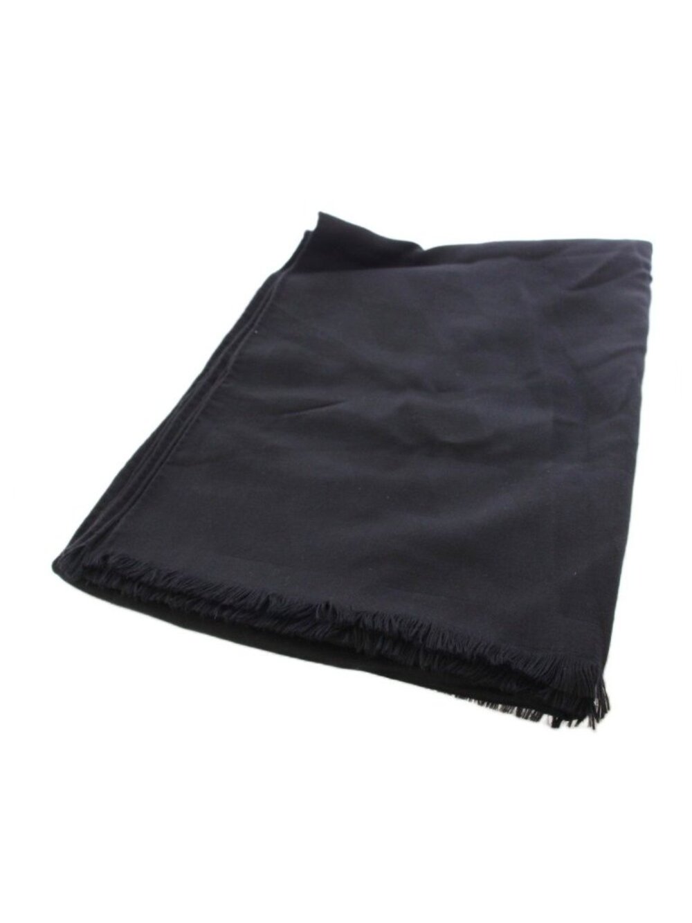 Hermes Shawl Large All Over Print Black Scarf - Picture 2 of 6